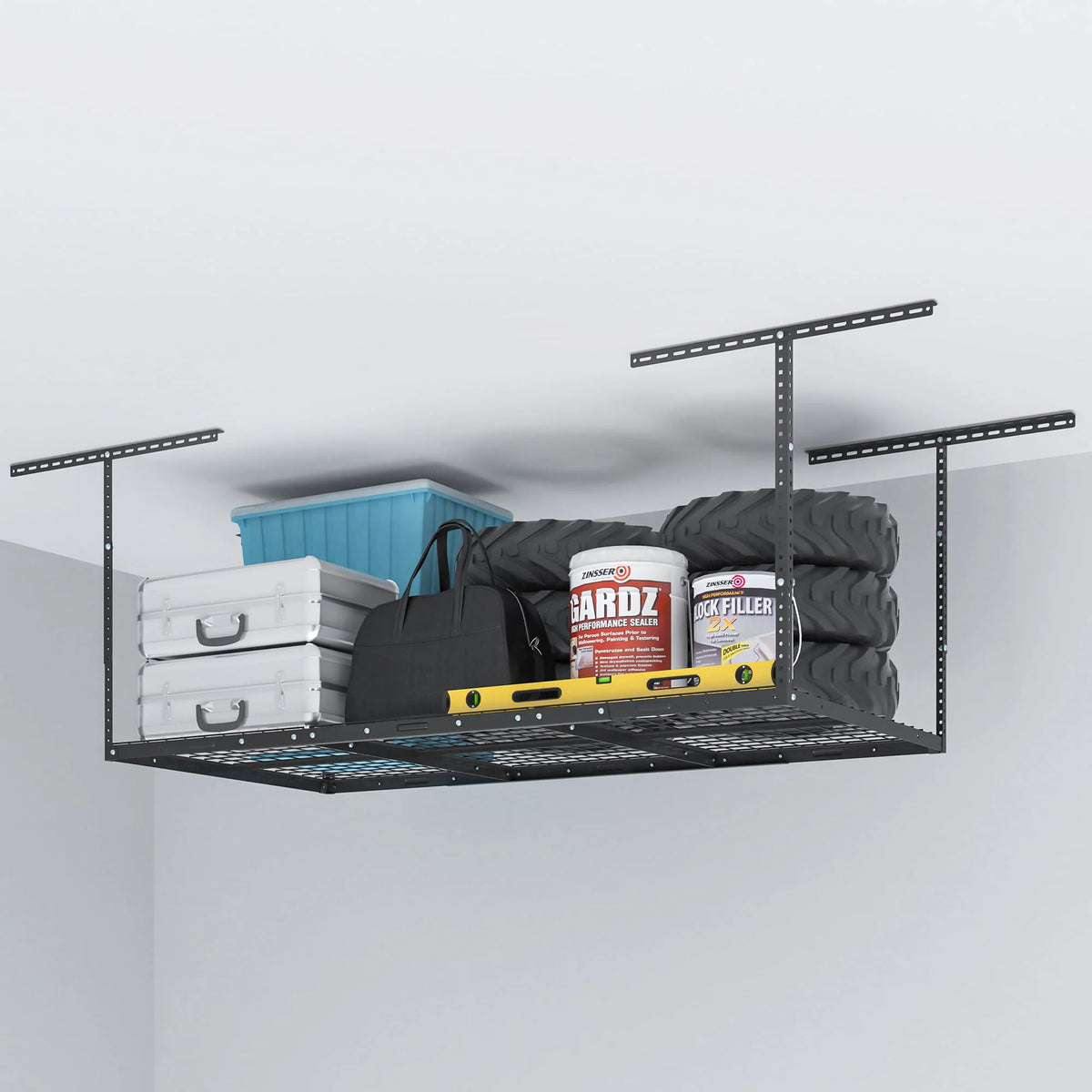 Adjustable Overhead Garage Storage Rack 3' x 6' V94976