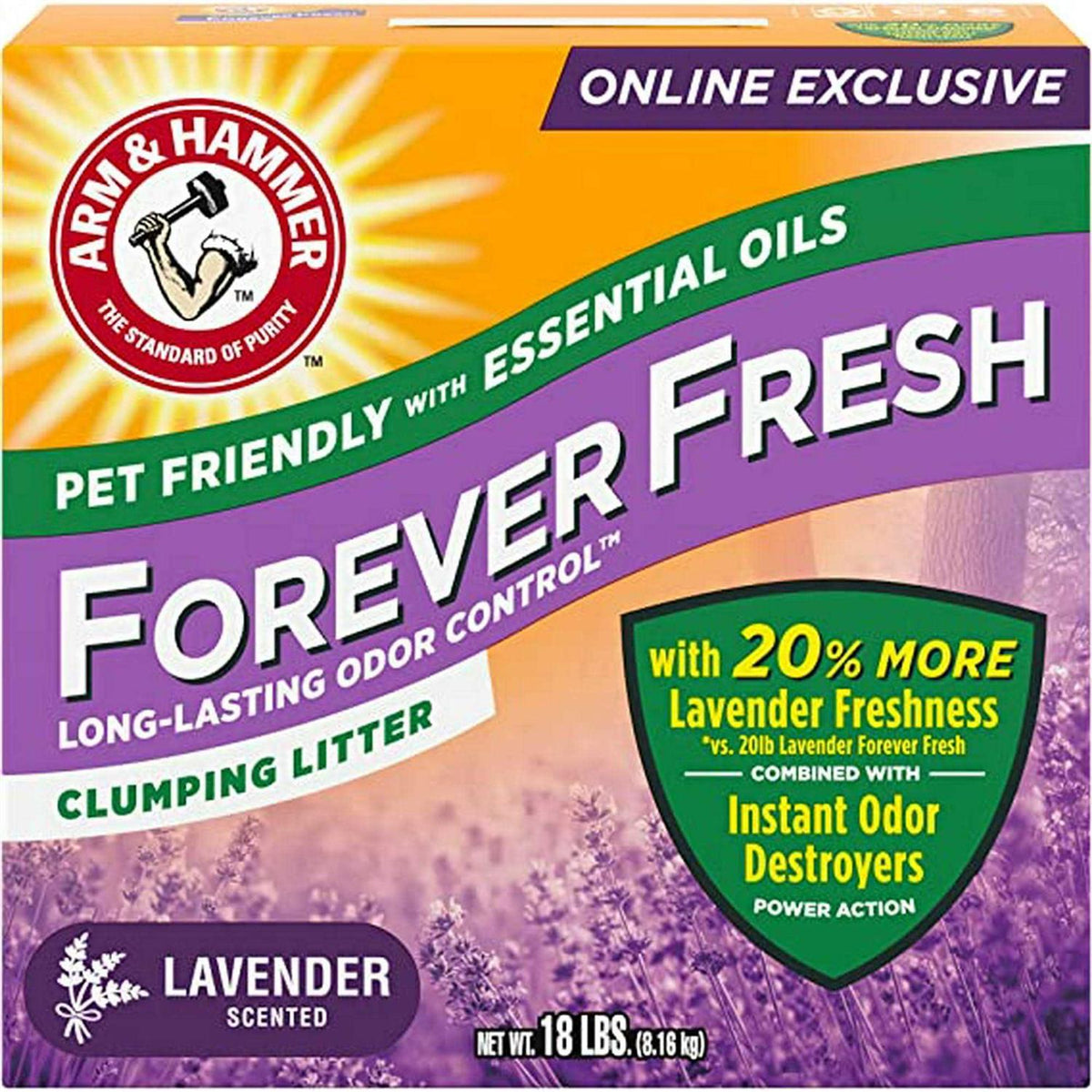 Lavender Clumping Cat Litter J6611