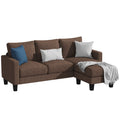Light Gray L-Shaped Sectional Sofa X267