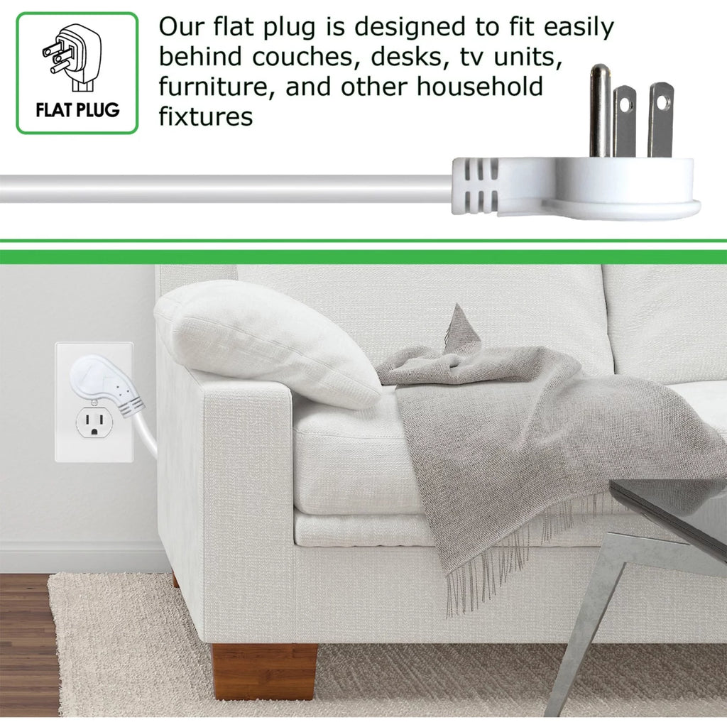 8-Outlet USB-A and USB-C Surge Protector Power Strip U972