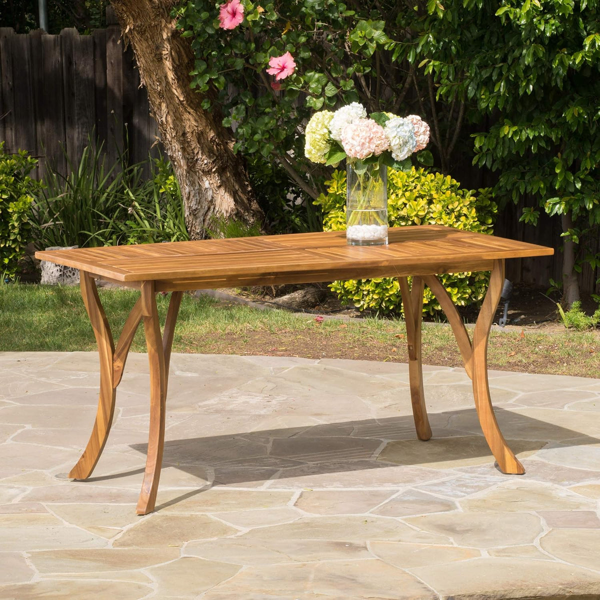 Acacia 7 Pcs Dining Set D602858