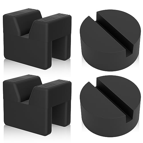 4 Pcs Universal Rubber Car Jack Pad Adapter 3.0 tons I484