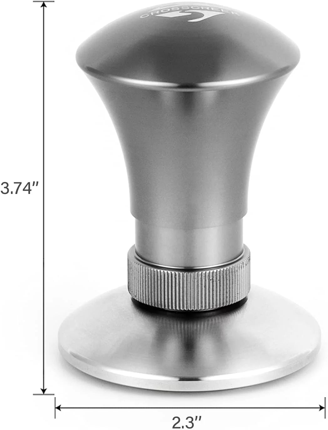58mm Stainless Steel Flat Base Coffee Tamper U172