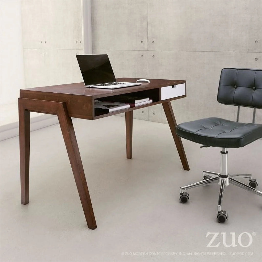 Mid-Century Solid Wood Desk G340