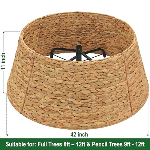 Rattan Christmas Tree Collar H922412