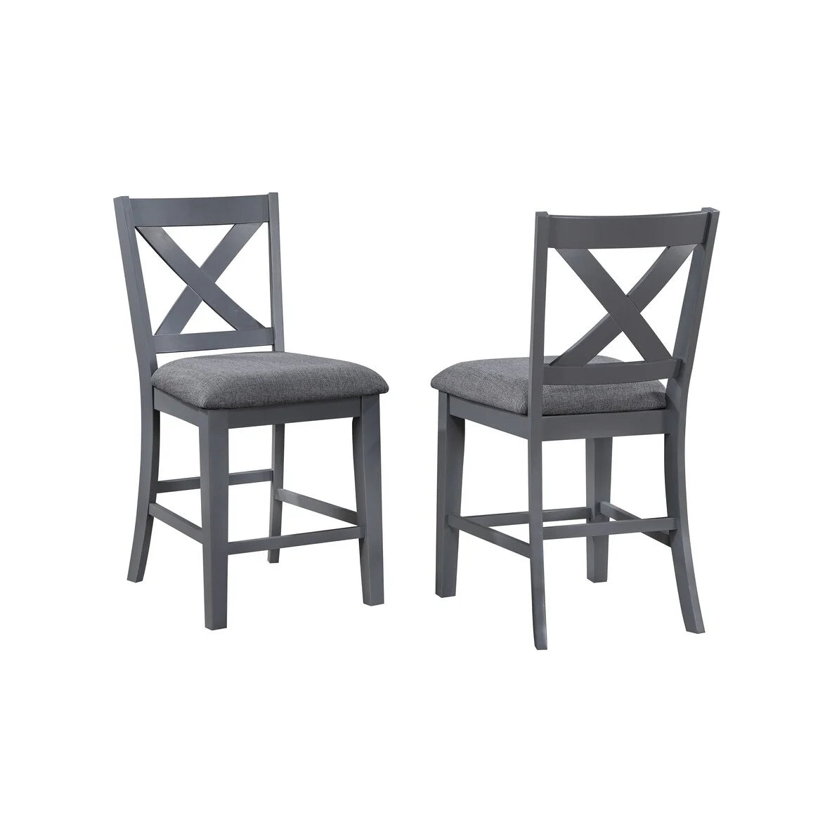 X-Back Pub Chairs Set of 2 Y697