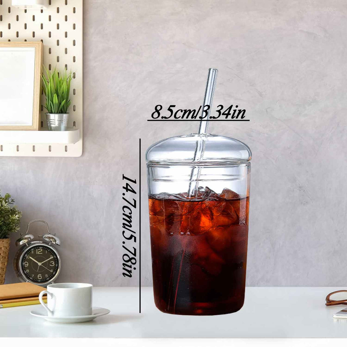 Clear Glass Cups G55353