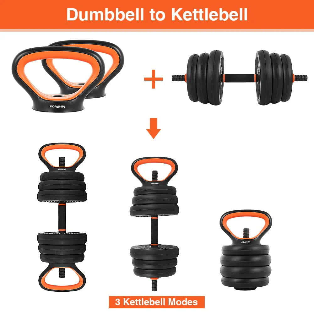 55lb Adjustable Dumbbell Set H489