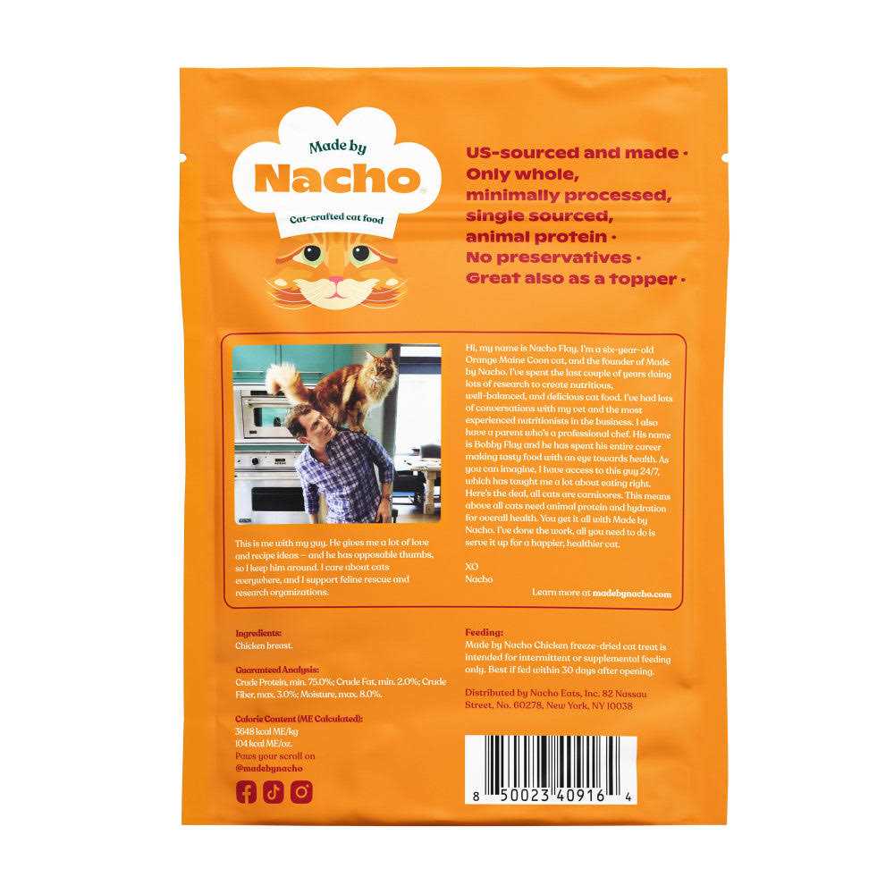 Chicken Breast Freeze Dried Cat Treats S6425
