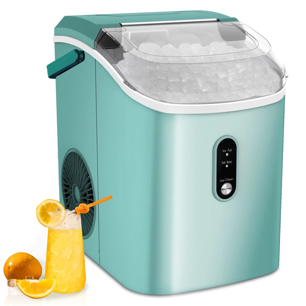33lbs Countertop Ice Maker with Scoop, Black Z2725