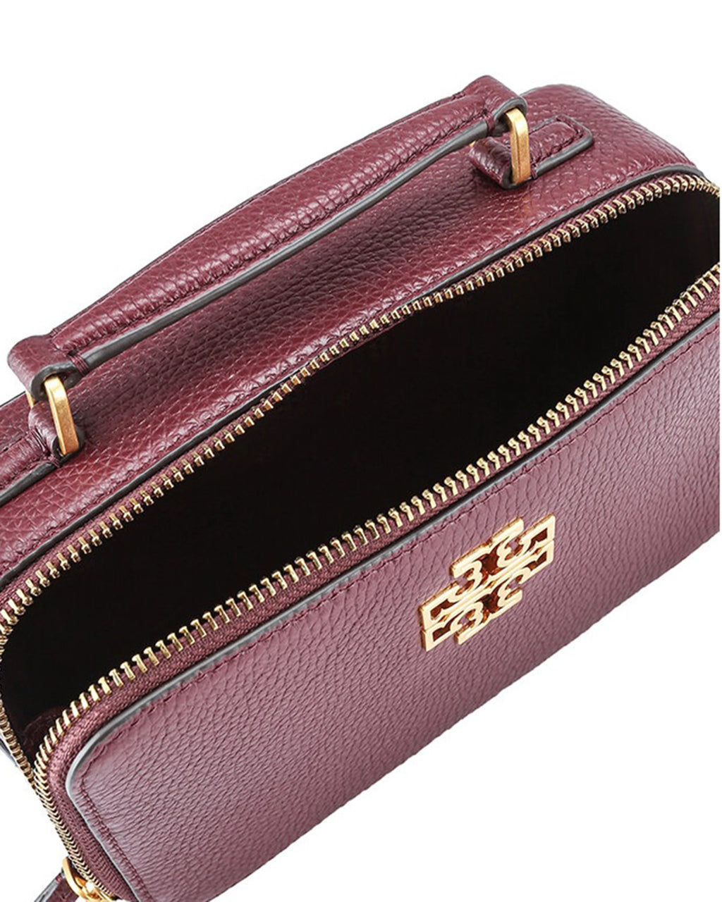 Pebbled Leather Small Top Handle Crossbody Bag G916527