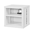 White Nightstand Q298