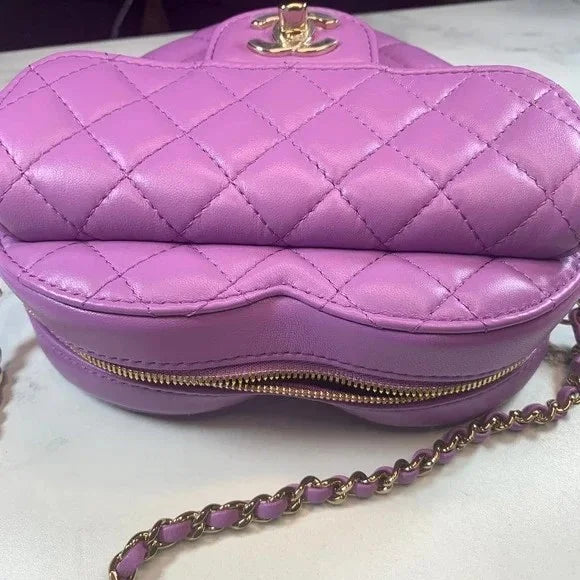 Purple Black Coin Purse B516