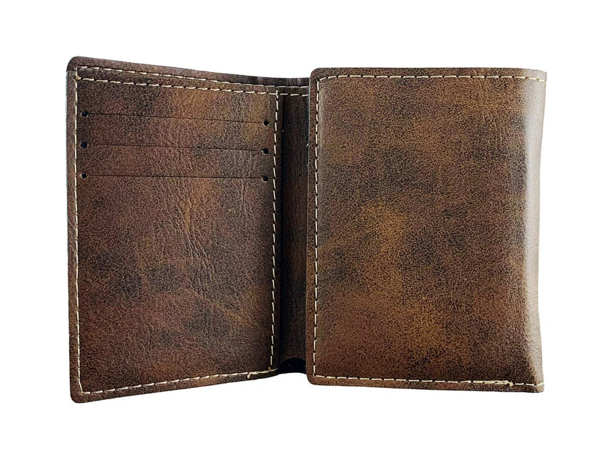 Rustic Leather Wallet T227390