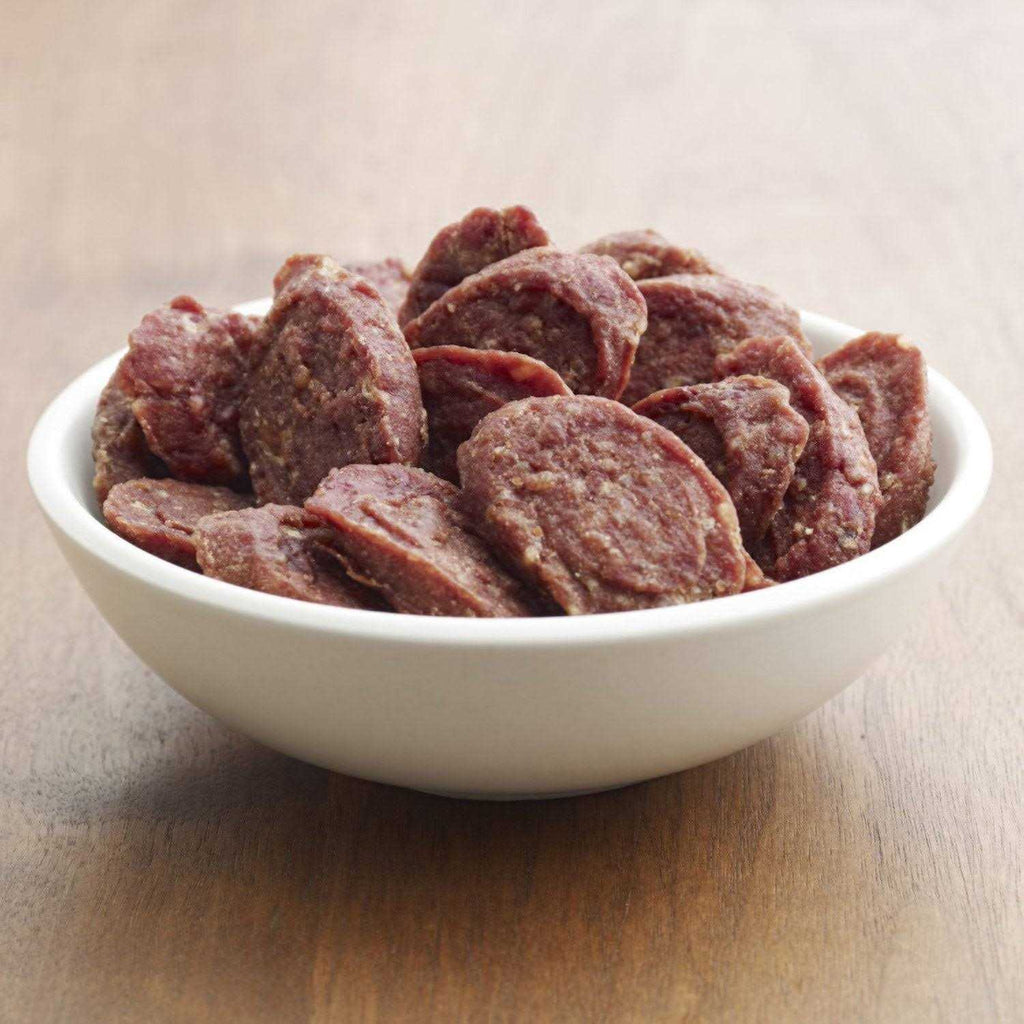 Beef Sausage Slices with Rice Dog Treats A173744
