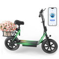 Electric Scooter with Back Basket Z17893