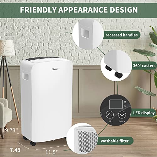 6,000 Sq.Ft Energy Star Dehumidifier with WIFI E489