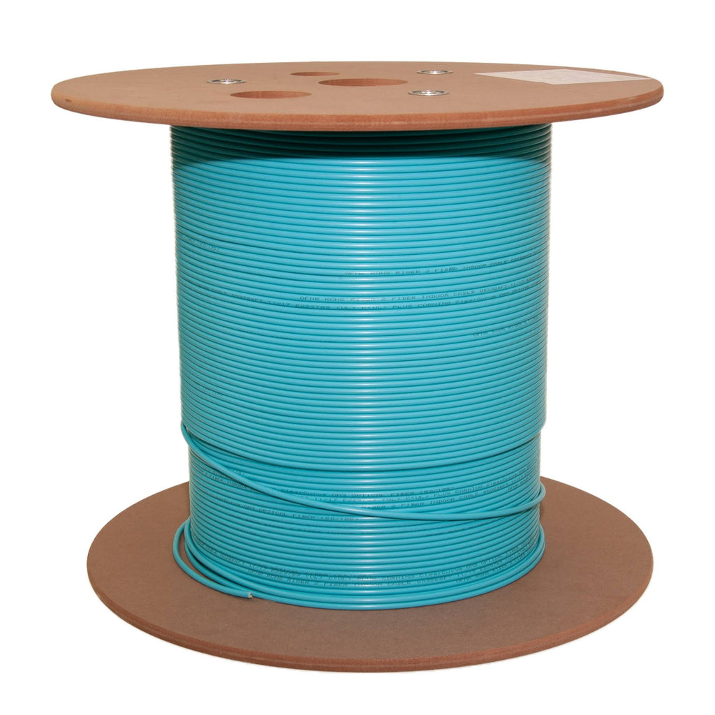 12 Fiber Multimode OM3 Aqua Riser Rated Fiber Optic Cable R6193