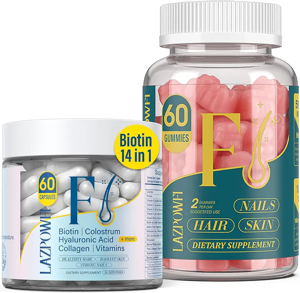 Biotin Collagen Hair Skin and Nails Vitamins T567