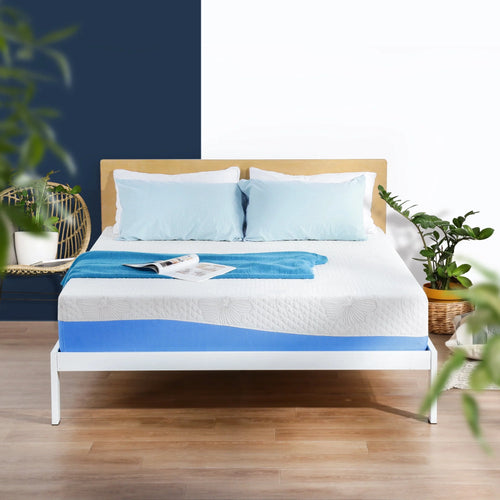10 Inch Gel Memory Foam Mattress Medium Firm Twin Size O6456