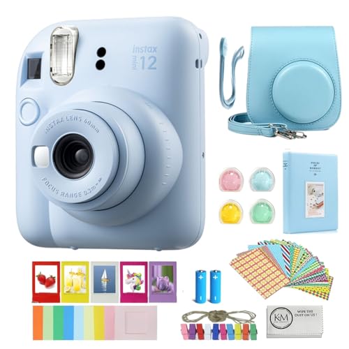 Instant Film Camera Bundle with Cleaning Cloth M179