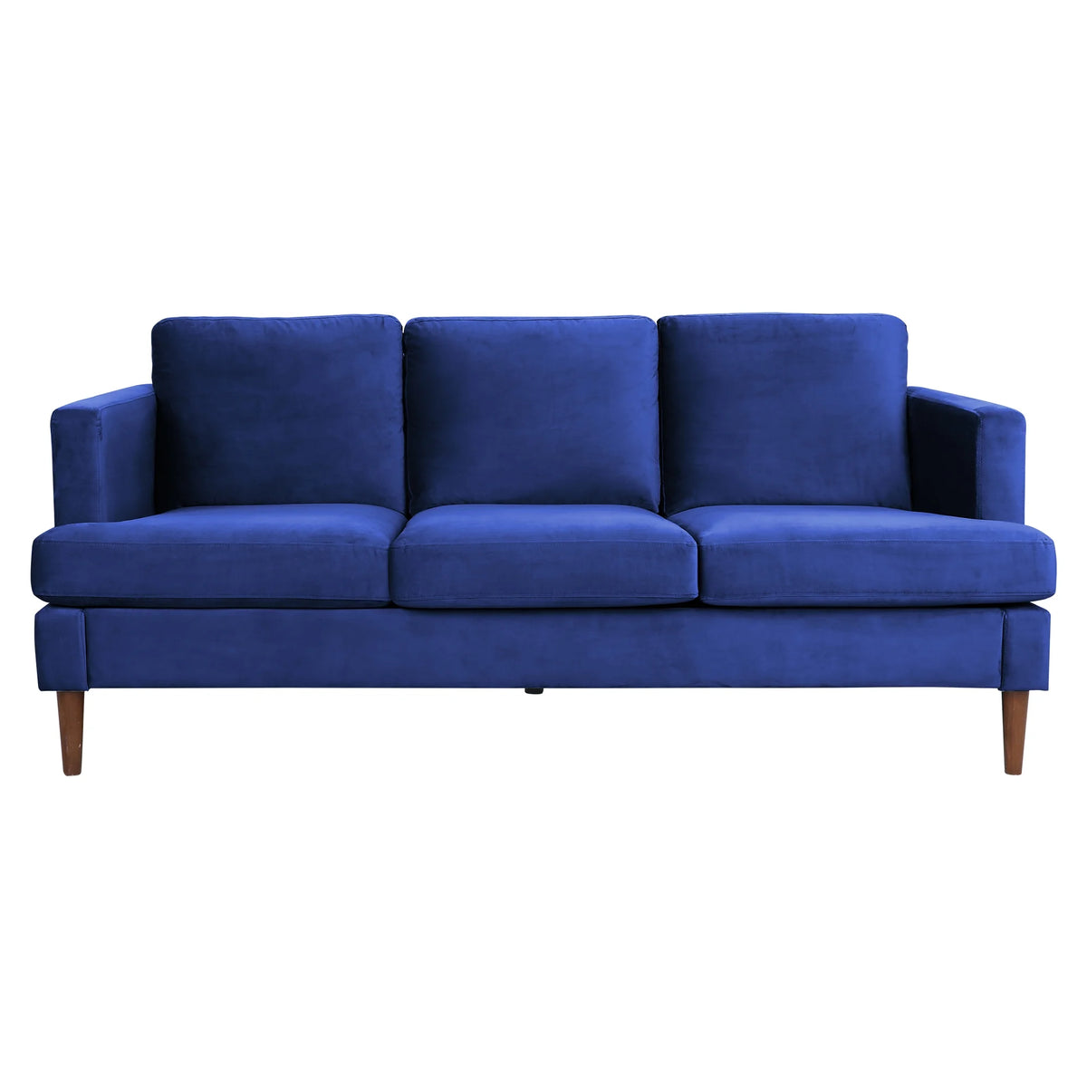 Blue Velvet 2 Piece Sofa Set F2128