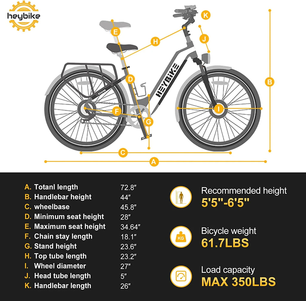 500W 26 Electric Hybrid Bike with 48V 15Ah Removable Battery, Black Z128