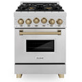 24 in. Gas Range with Gas Oven in Stainless Steel V16226