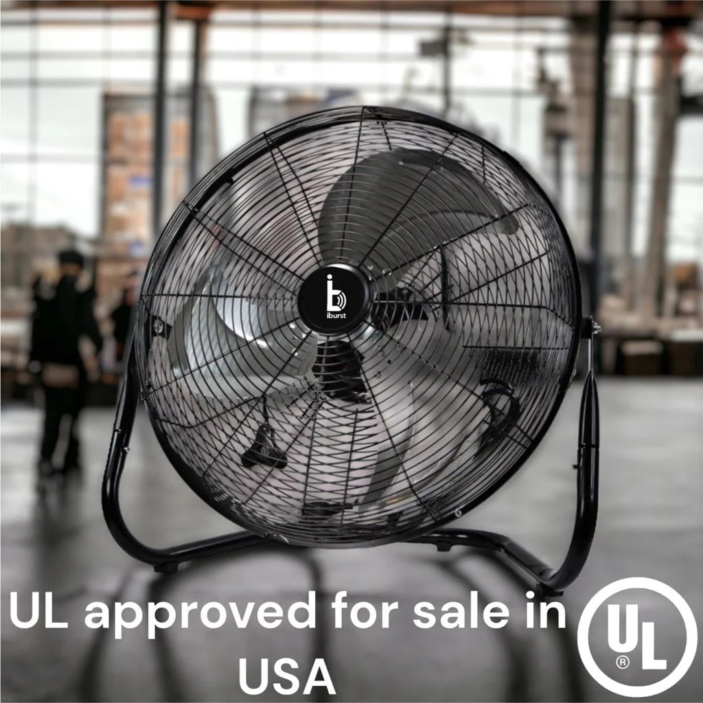 White 3-Speed Dual Blade Window Fan L58444
