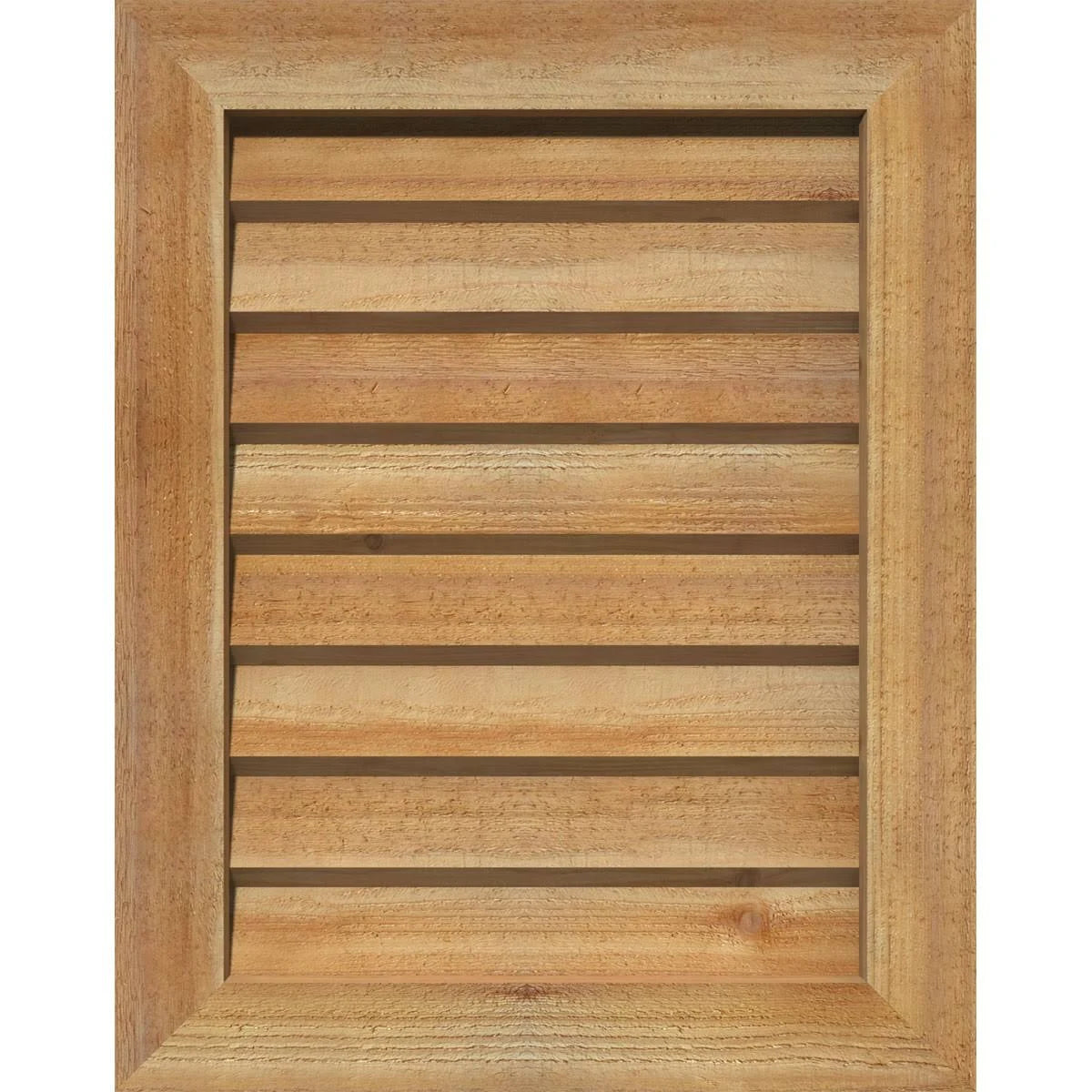 Unfinished Non-Functional Vertical Gable Vent K848176
