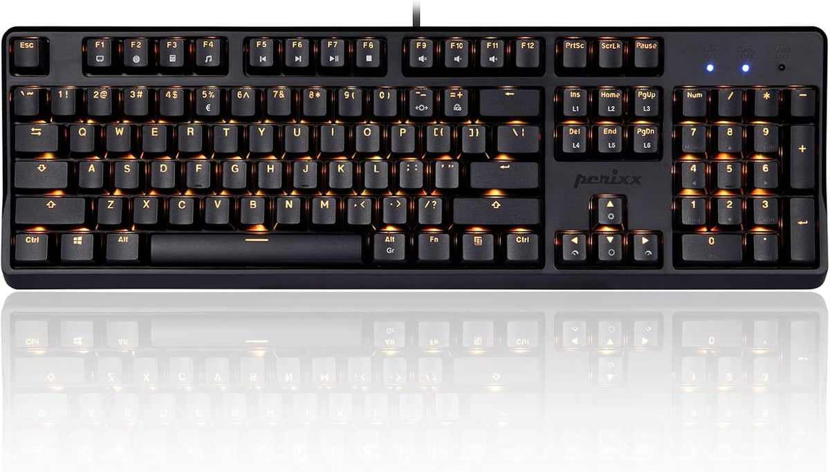 Wired USB Mechanical Gaming Keyboard with RGB Backlighting H485