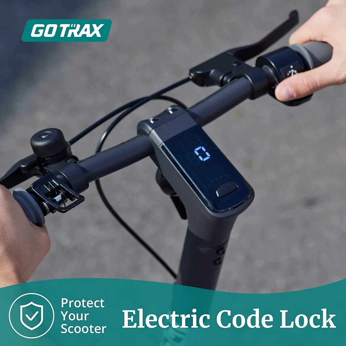 500W Electric Scooter with 10 Air-Filled Tires T3519