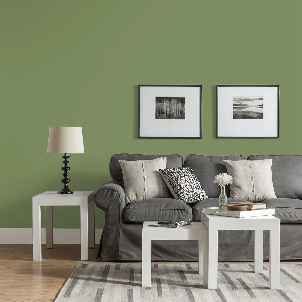 Interior Paint + Primer Green Eggshell 1 Gallon D653