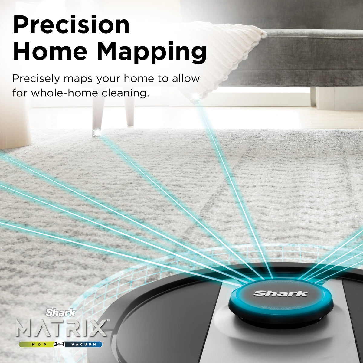 2-in-1 Robot Vacuum & Mop E77447