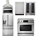 36 Electric Range, Range Hood, Microwave, Refrigerator, Dishwasher, Wine Cooler Q167256