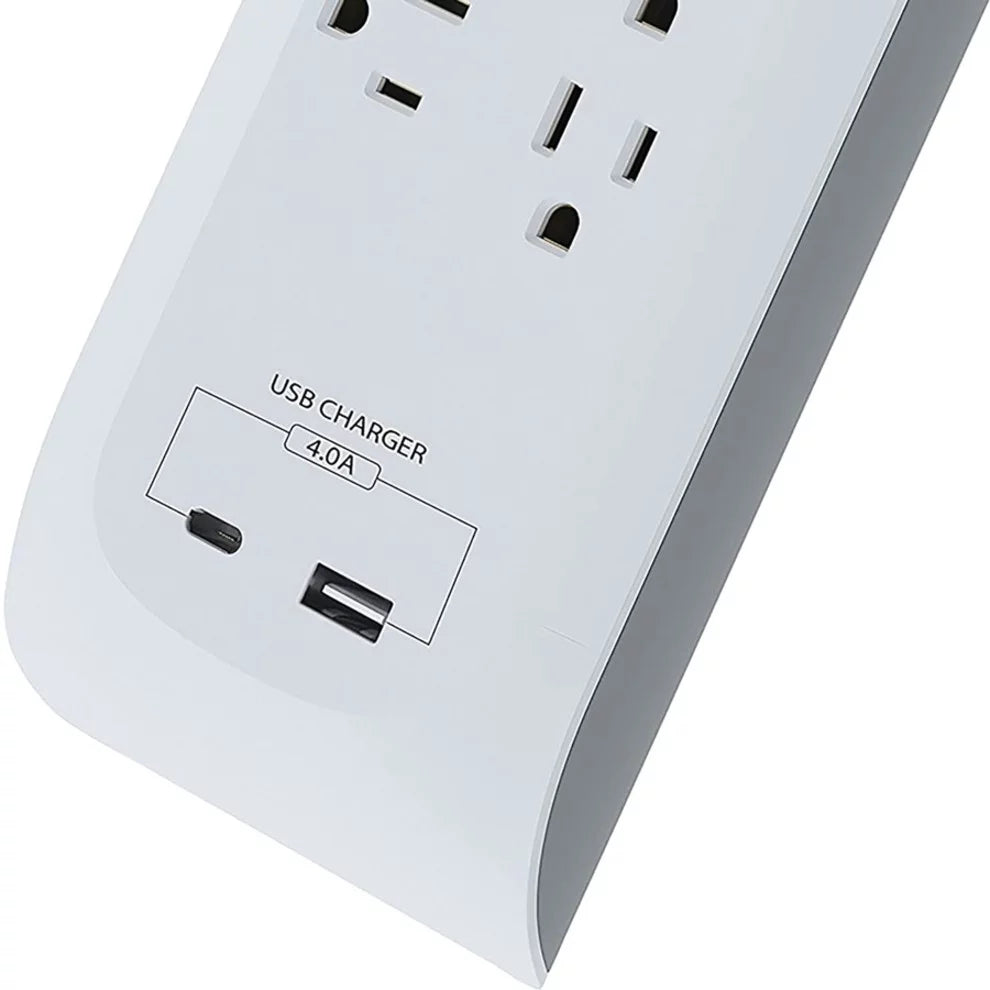8-Outlet USB-A and USB-C Surge Protector Power Strip U972