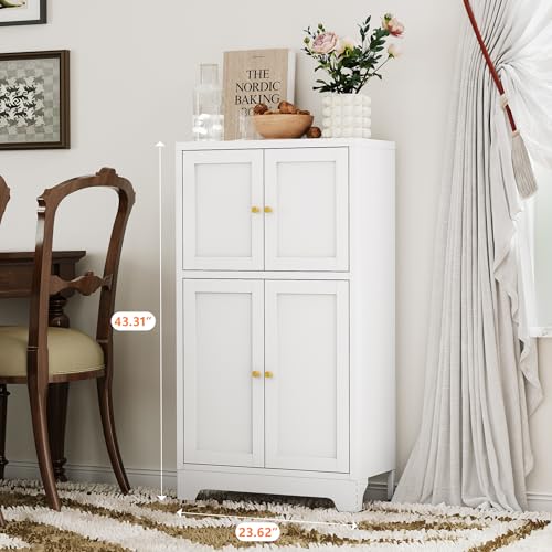Metal Locker Storage Cabinet with 2 Doors and 4 Shelves Black Q60799