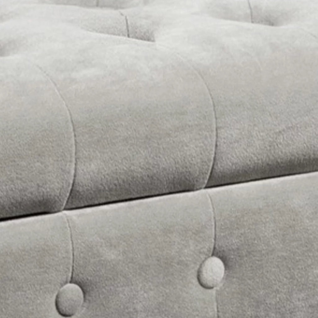 Velvet Upholstered Storage Bench J66541