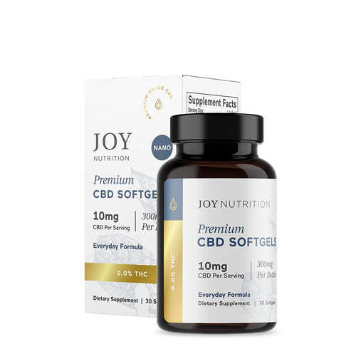 10mg / 25mg / 100mg CBD Softgels D515312