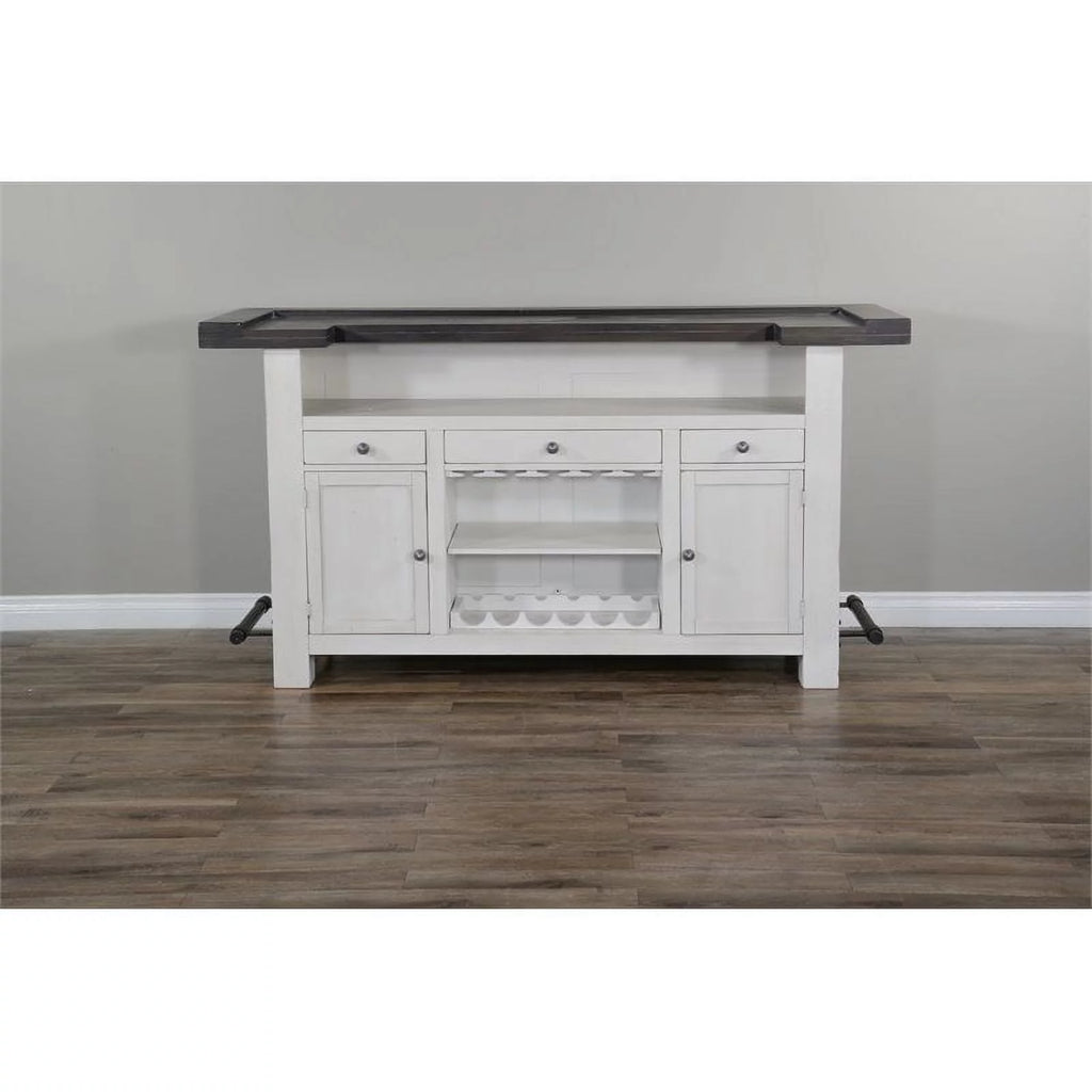 Espresso Finish Wood Bar Unit Q645320