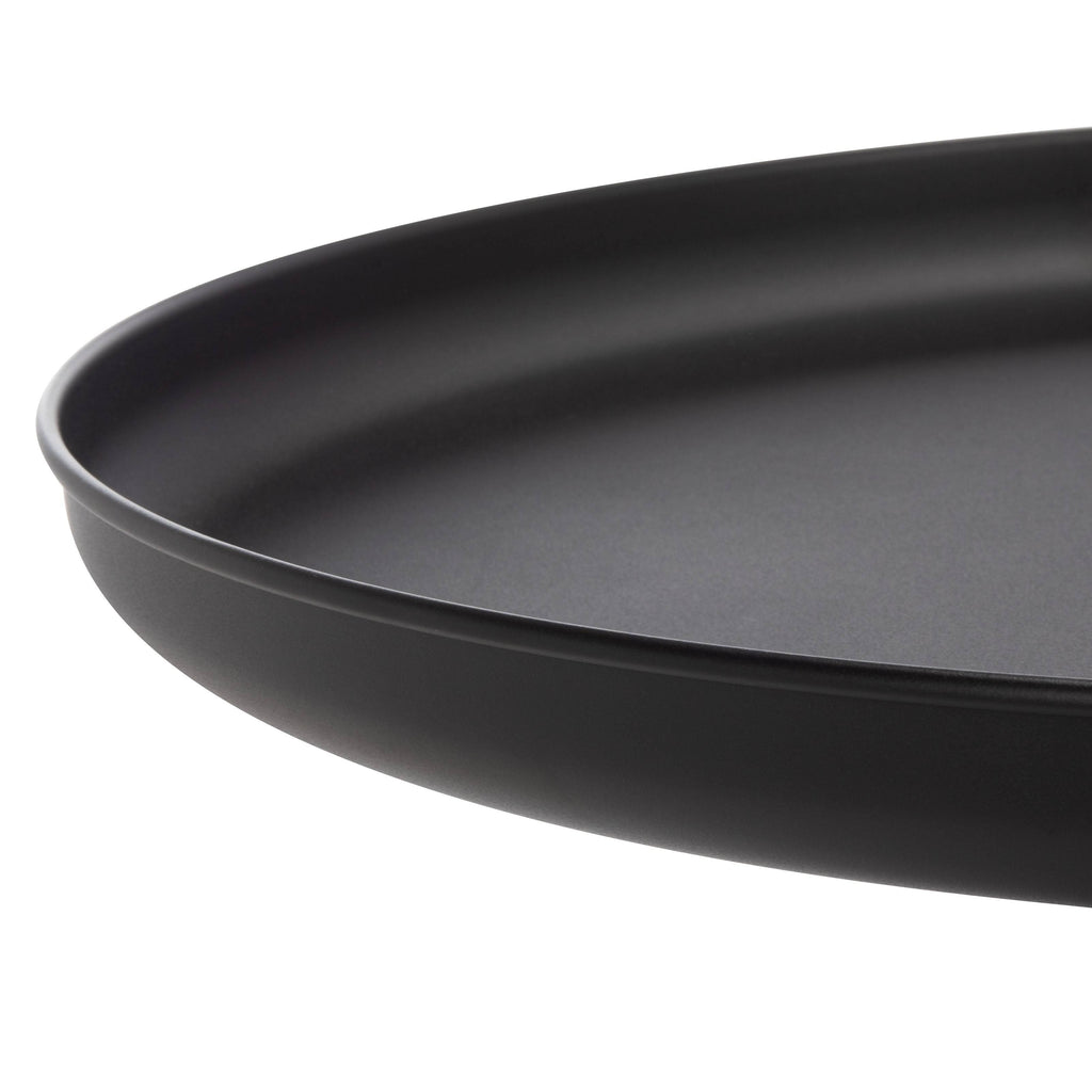 Black and Grey Glass Base Table T37247