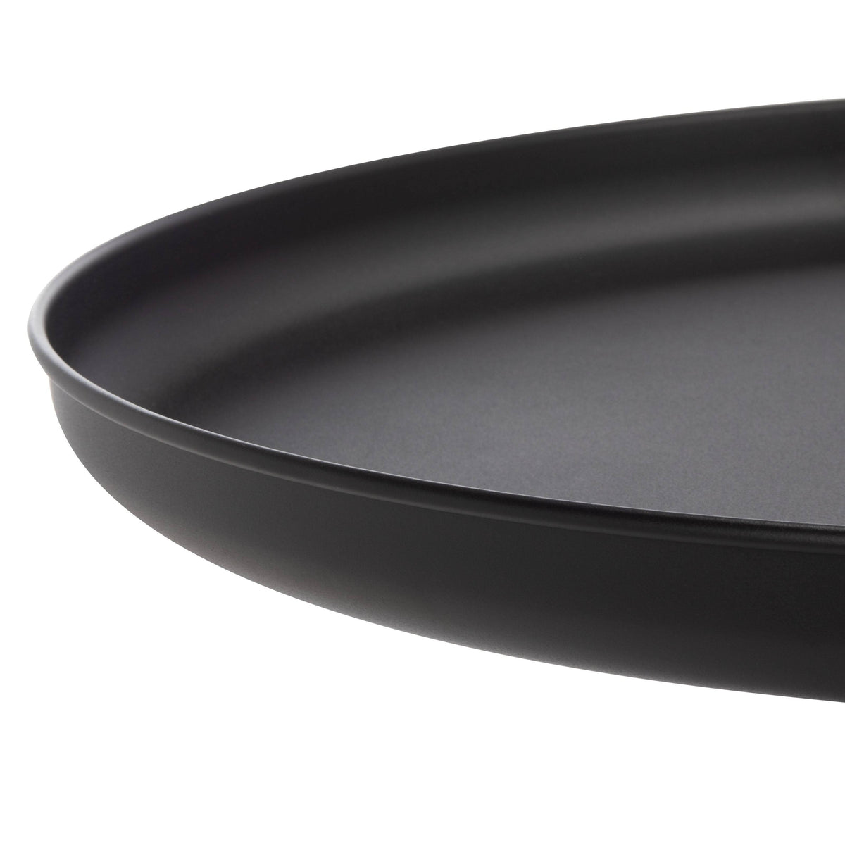 Black and Grey Glass Base Table T37247