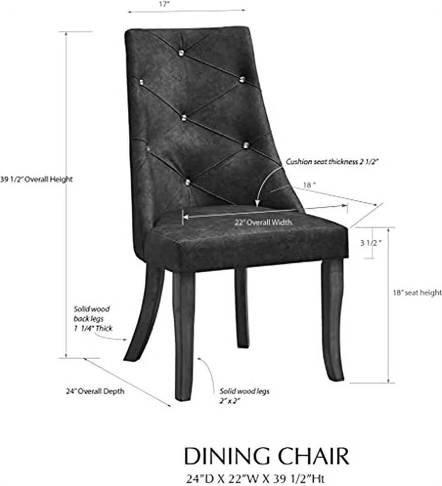 9 Piece Glass Top Dining Set O82400