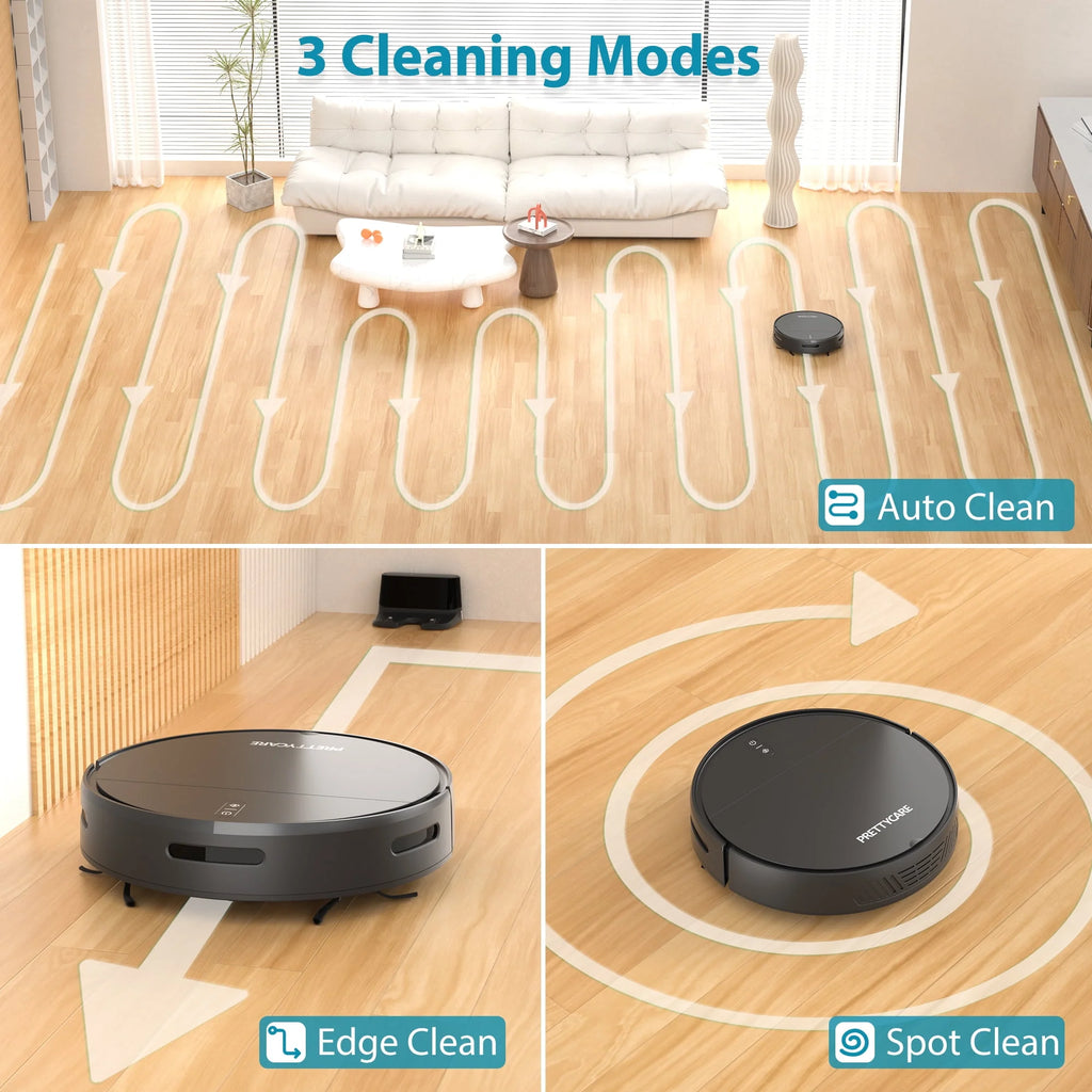 Robot Vacuum Cleaner with 2800Pa J748