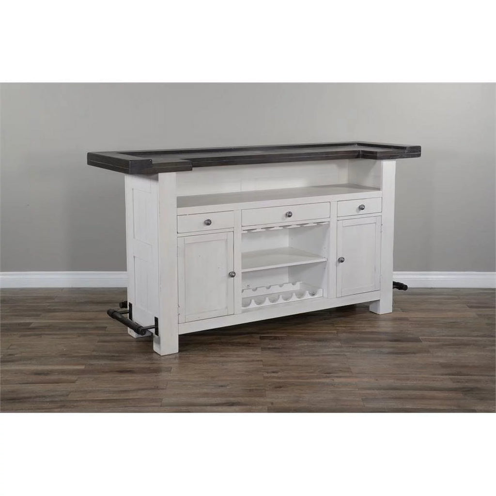 Espresso Finish Wood Bar Unit Q645320