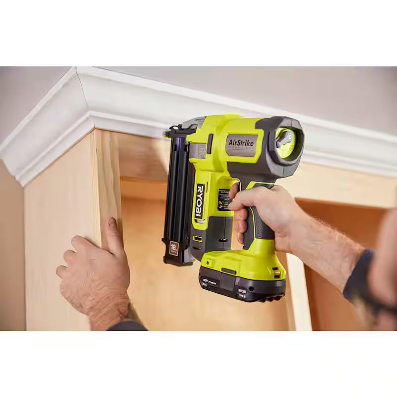18V Cordless 18-Gauge Brad Nailer Kit with 2.0 Ah Battery and Charger P75242