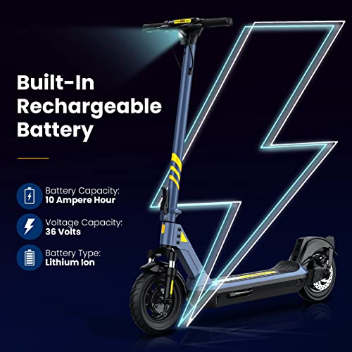 Folding Electric Scooter with 10” Pneumatic Tires F28998