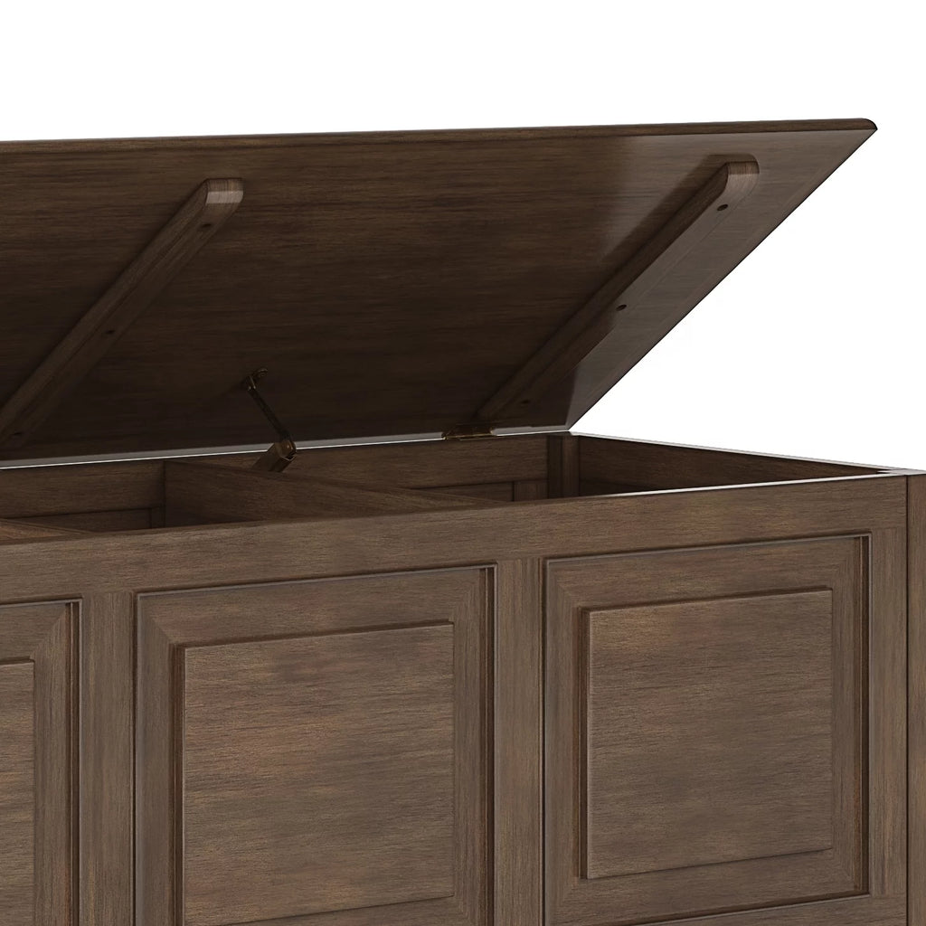 Solid Wood Storage Bench E514