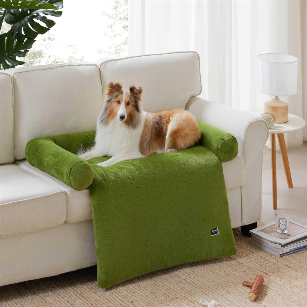 Faux Fur Dog Sofa Cover Bed O53119