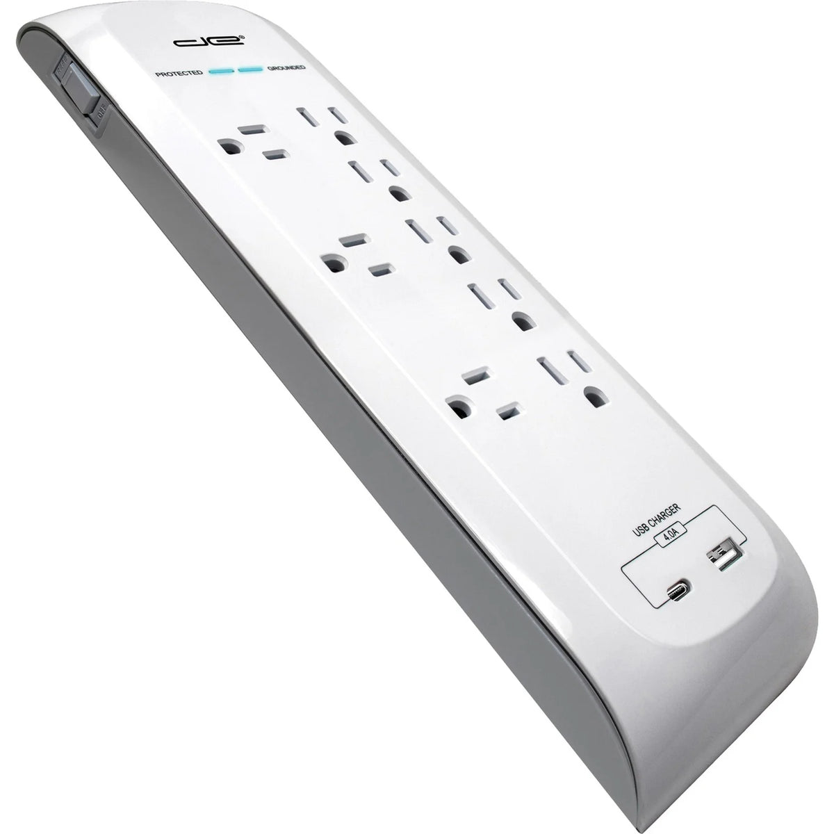 8-Outlet USB-A and USB-C Surge Protector Power Strip U972